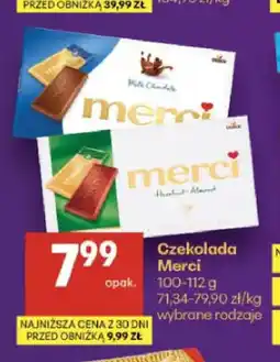 Delikatesy Centrum Czekolada Merci oferta