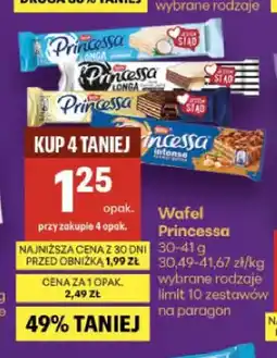 Delikatesy Centrum Wafel Princessa oferta
