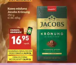 Delikatesy Centrum Kawa mielona Jacobs Krönung oferta