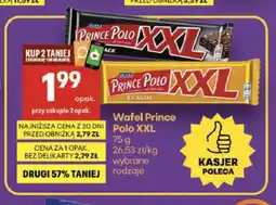 Delikatesy Centrum Wafel Prince Polo XXL Black oferta