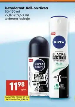 Delikatesy Centrum Dezodorant Roll-on Nivea oferta