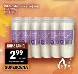 Delikatesy Centrum Wkład do zniczy olejowy oferta