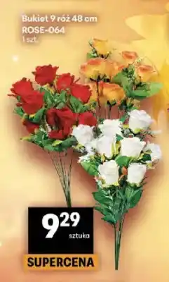 Delikatesy Centrum Bukiet 9 róż 48 cm ROSE-064 oferta