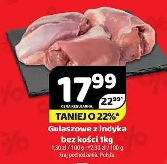 Gulaszowe z indyka bez kości