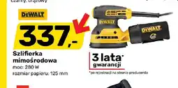 Bricomarche Szlifierka mimośrodowa DeWalt oferta