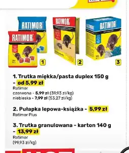 Bricomarche Pułapka lepowa-książka Ratimor Plus oferta