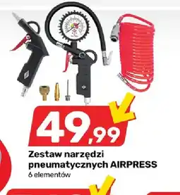 Bricomarche Zestaw narzędzi pneumatycznych 6 elementów Airpress oferta