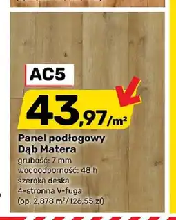Bricomarche Panel podłogowy Dąb Matera oferta