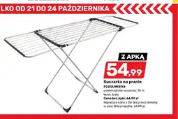 Bricomarche Suszarka na pranie rozsuwana oferta