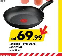 Bricomarche Patelnia Tefal Dark Essential oferta