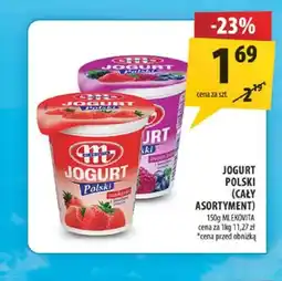 Arhelan Jogurt Polski truskawkowy Mlekovita oferta