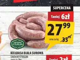 Arhelan Kiełbasa biała surowa Swojski Stragan oferta