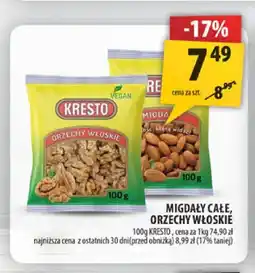 Arhelan Migdały całe Kresto oferta