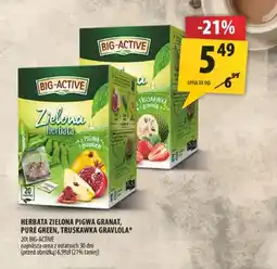 Arhelan Herbata zielona pigwa granat Big-Active oferta