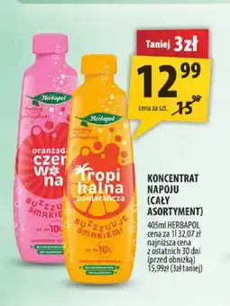 Arhelan Koncentrat napoju Herbapol tropikalna pomarańcza oferta