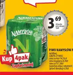 Arhelan Piwo Namysłów Pils oferta