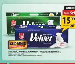 Arhelan Papier toaletowy biały 10-pak Velvet oferta