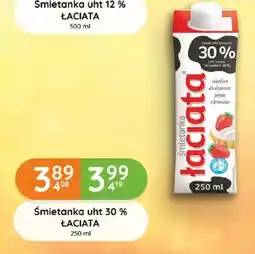 Eurocash Cash & Carry Śmietanka uht 30 % Łaciata oferta
