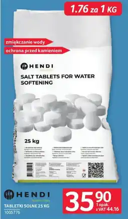 Selgros HENDI TABLETKI SOLNE oferta
