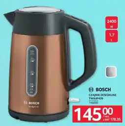 Selgros Czajnik DesignLine Bosch oferta
