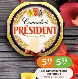 Eurocash Cash & Carry Ser camembert, brie president oferta