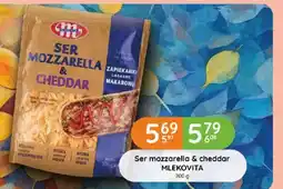 Eurocash Cash & Carry Ser mozzarella & cheddar MLEKOVITA oferta