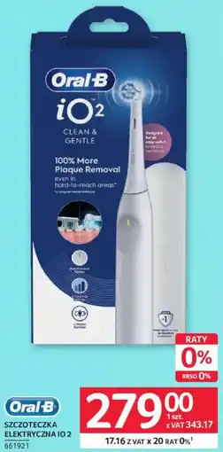 Selgros Szczoteczka elektryczna Oral-B iO 2 oferta
