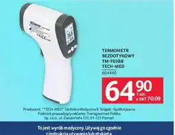 Selgros Termometr Bezdotykowy Tech-Med oferta