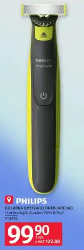Selgros Philips Golarka QP2724/23 OneBlade 360 oferta