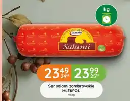Eurocash Cash & Carry Ser salami zambrowskie MLEKPOL oferta