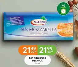 Eurocash Cash & Carry Ser mozzarella MLEKPOL oferta