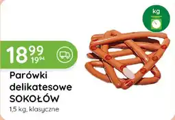 Eurocash Cash & Carry Parówki delikatesowe Sokołów oferta