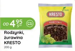 Eurocash Cash & Carry Rodzynki, żurawina KRESTO oferta