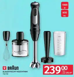 Selgros BRAUN Blender Ręczny MQ55307MBK oferta