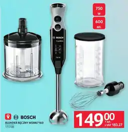 Selgros BOSCH Blender Ręczny MSM67160 oferta