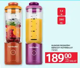 Selgros Blender Przenośny NutriBullet oferta