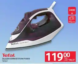 Selgros Tefal Żelazko Express Steam FV2835 oferta