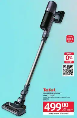 Selgros Tefal Odkurzacz Pionowy TY6A35 Xpert oferta