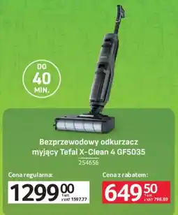 Selgros Bezprzewodowy odkurzacz myjący Tefal X-Clean 4 oferta