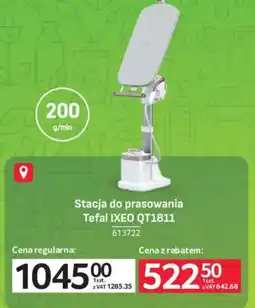 Selgros Stacja do prasowania Tefal IXEO QT1811 oferta