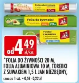 Sklepy Doroty Folia do żywności JAN oferta