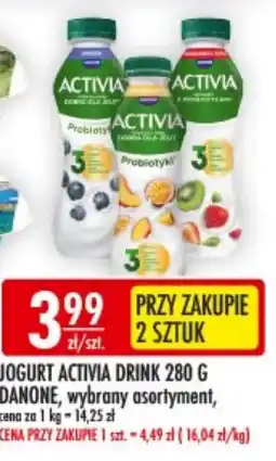 Sklepy Doroty Jogurt Activia Drink oferta