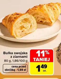Carrefour Market Bułka swojska z ziarnami oferta