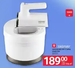 Selgros Mikser Ręczny z Misą Zelmer oferta