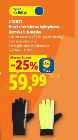 Lidl Kurtka męska Crivit oferta