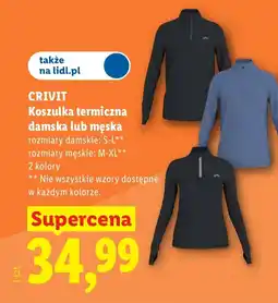 Lidl Koszulka męska Crivit oferta