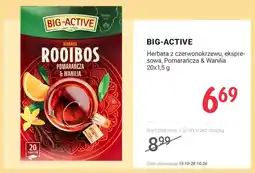 Rossmann Herbata z czerwonokrzewu ekspresowa Pomarańcza & Wanilia Big-Active oferta