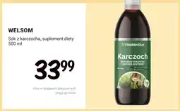 Rossmann Sok z karczocha suplement diety Welsom oferta