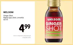 Rossmann Napój typu shot Ginger Shot limonka Welsom oferta