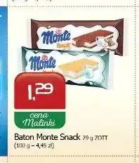 Malinka Market Baton Monte Snack Zott oferta